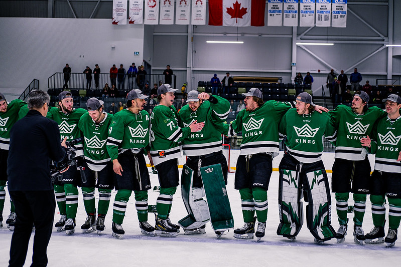 Arik Weersink caps off his impressive ACAC career with a donation to a local charity